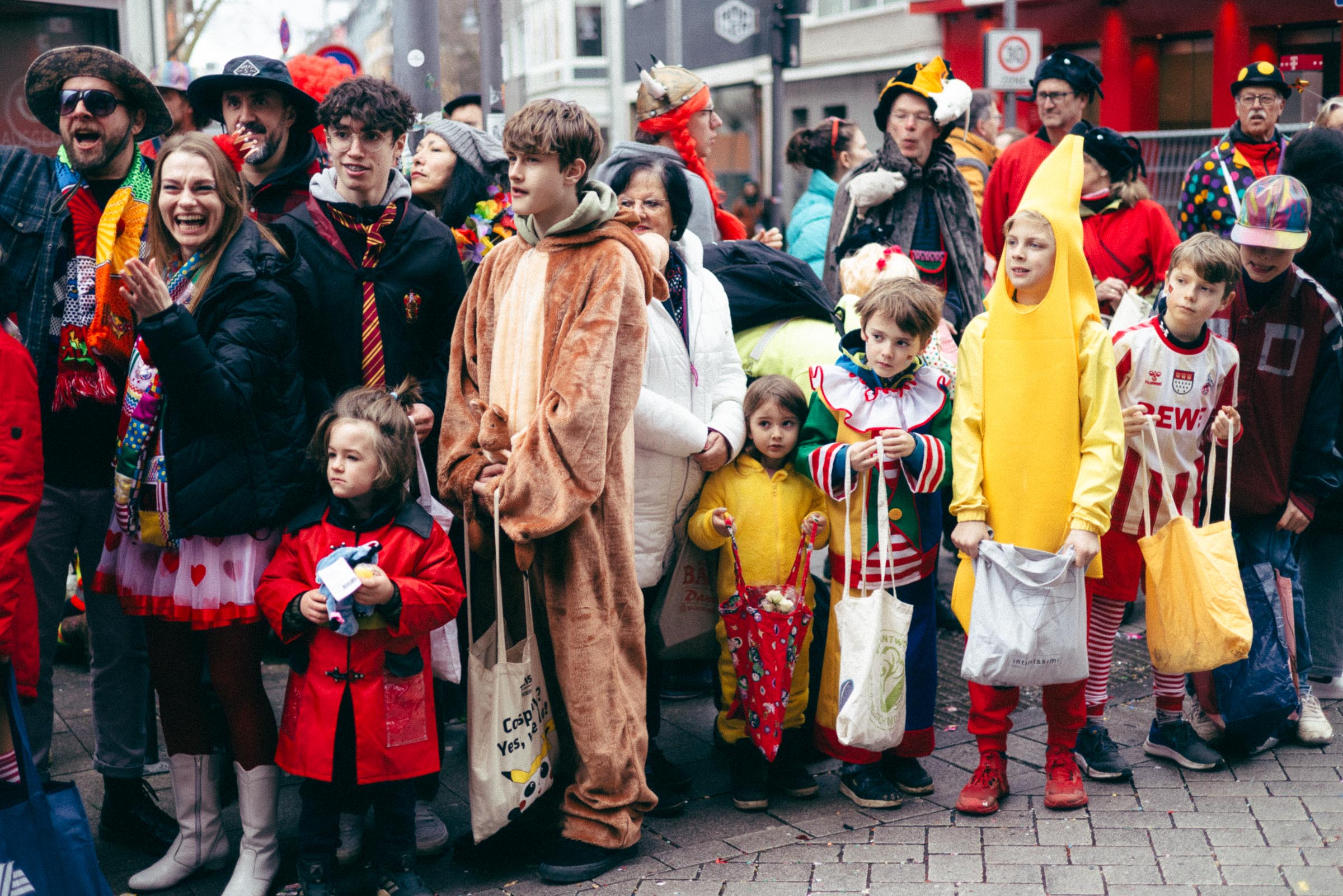 School and Quarter Processions - click image to enlarge.