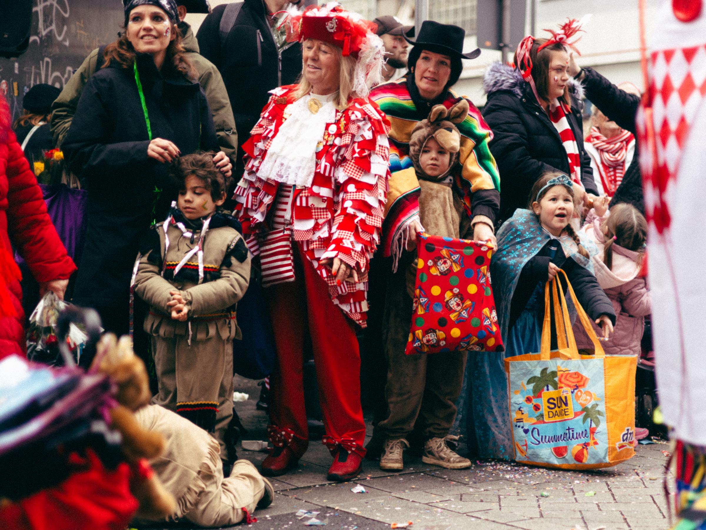 School and Quarter Processions - click image to enlarge.